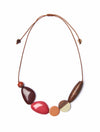 BALOCHI NECKLACE RED EARTH TONES