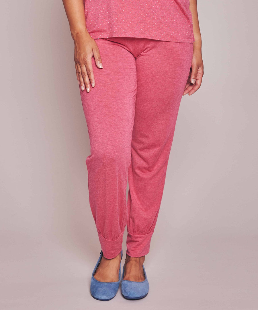 SLUMBER LOUNGE PANTS PINK MARL