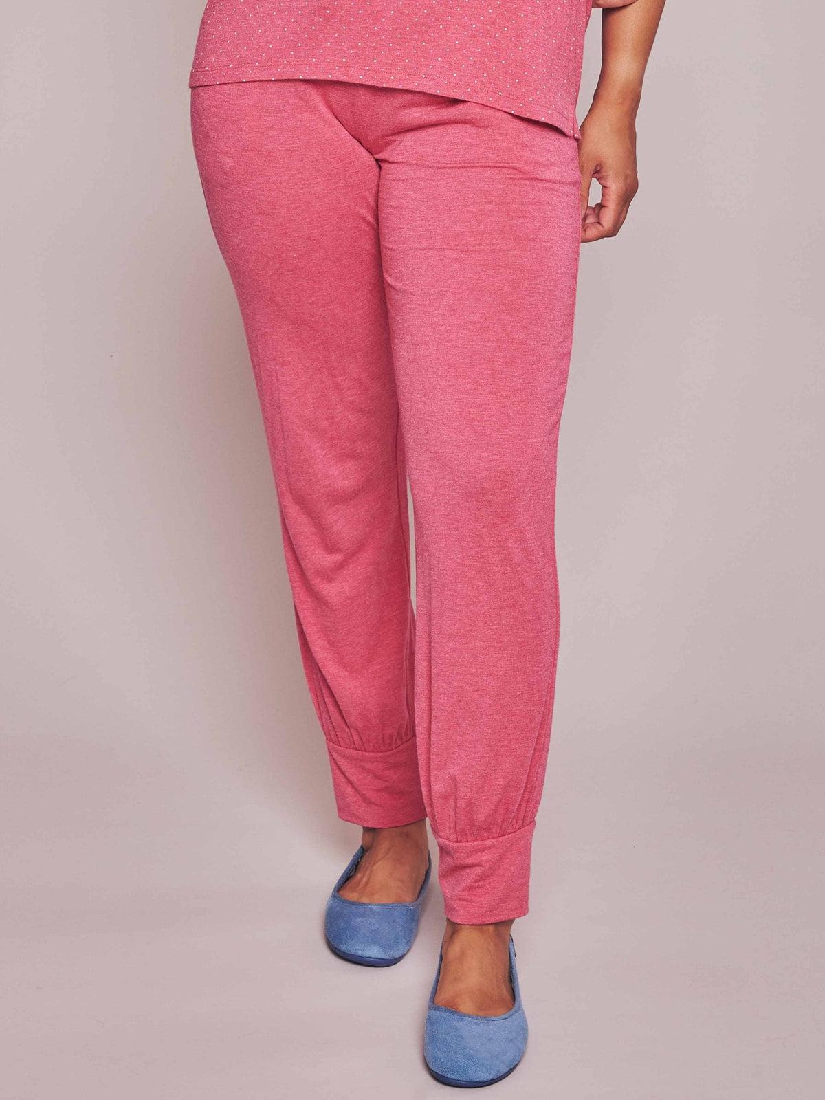 SLUMBER LOUNGE PANTS PINK MARL