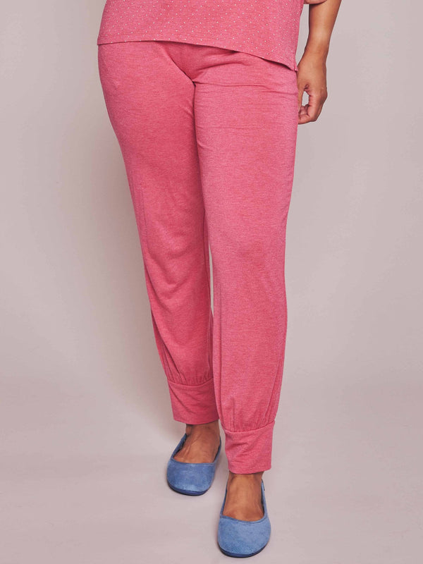 SLUMBER LOUNGE PANTS PINK MARL