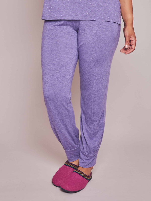 SLUMBER LOUNGE PANTS VIOLET MARL