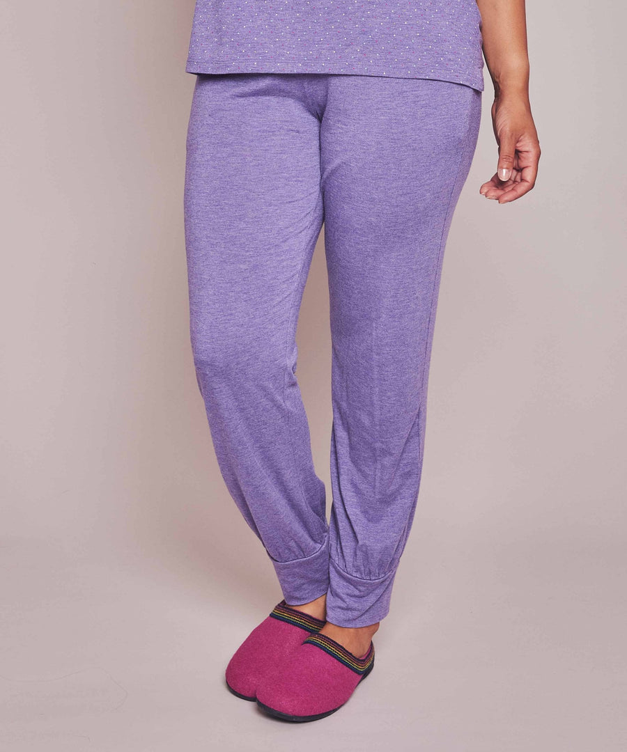 SLUMBER LOUNGE PANTS VIOLET MARL