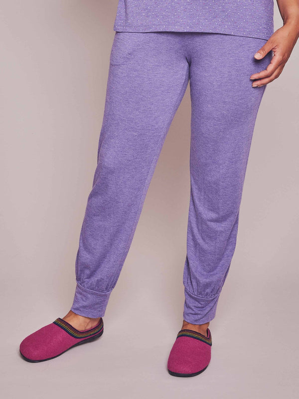 SLUMBER LOUNGE PANTS VIOLET MARL