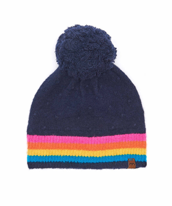 BEIRA HAT INDIGO RAINBOW