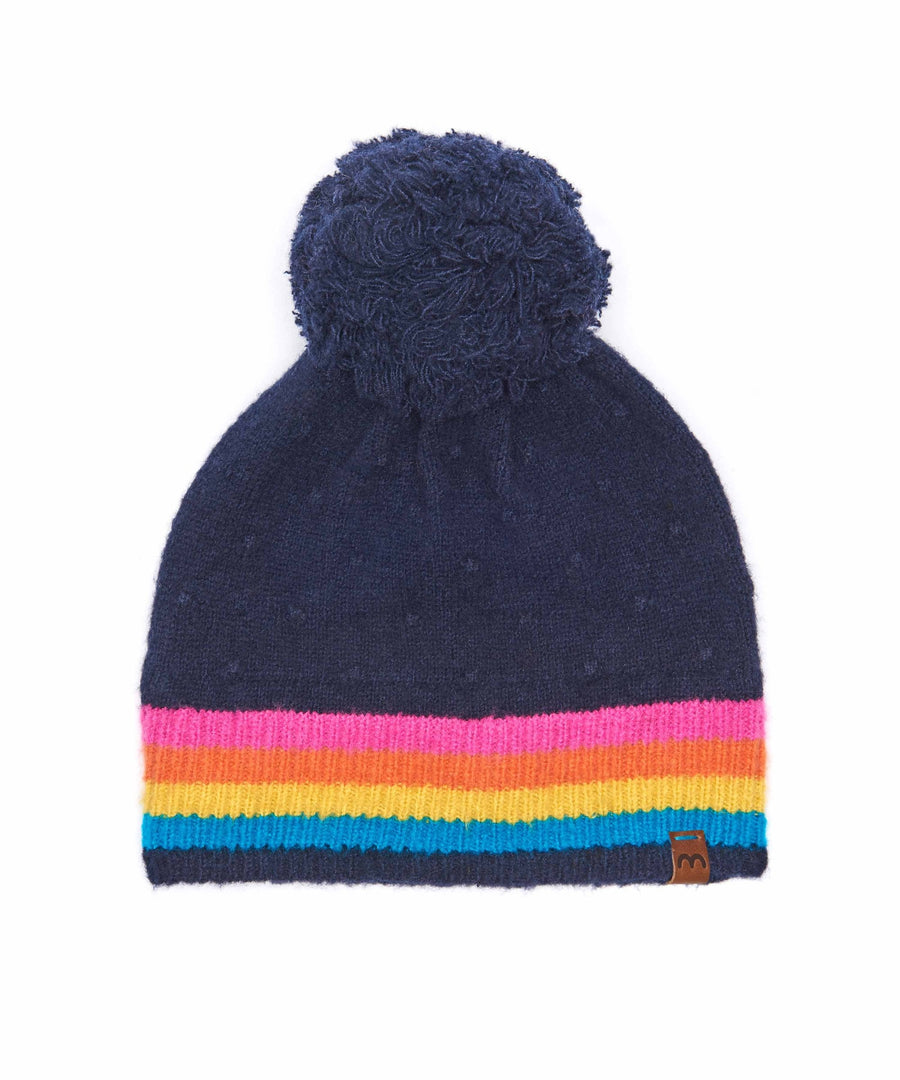 BEIRA HAT INDIGO RAINBOW