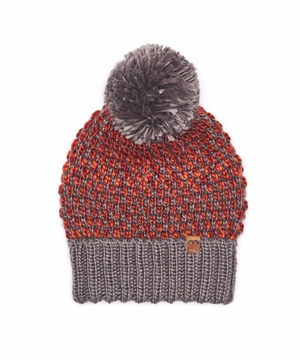 RATHLIN HAT GREY/CABERNET