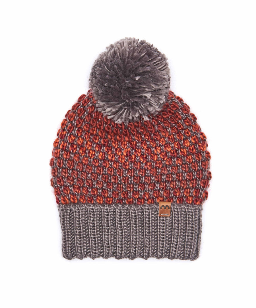 RATHLIN HAT GREY/CABERNET