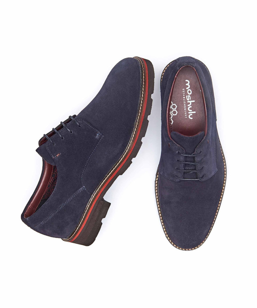GASKET 2 NAVY SUEDE