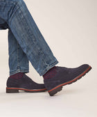 GASKET 2 NAVY SUEDE