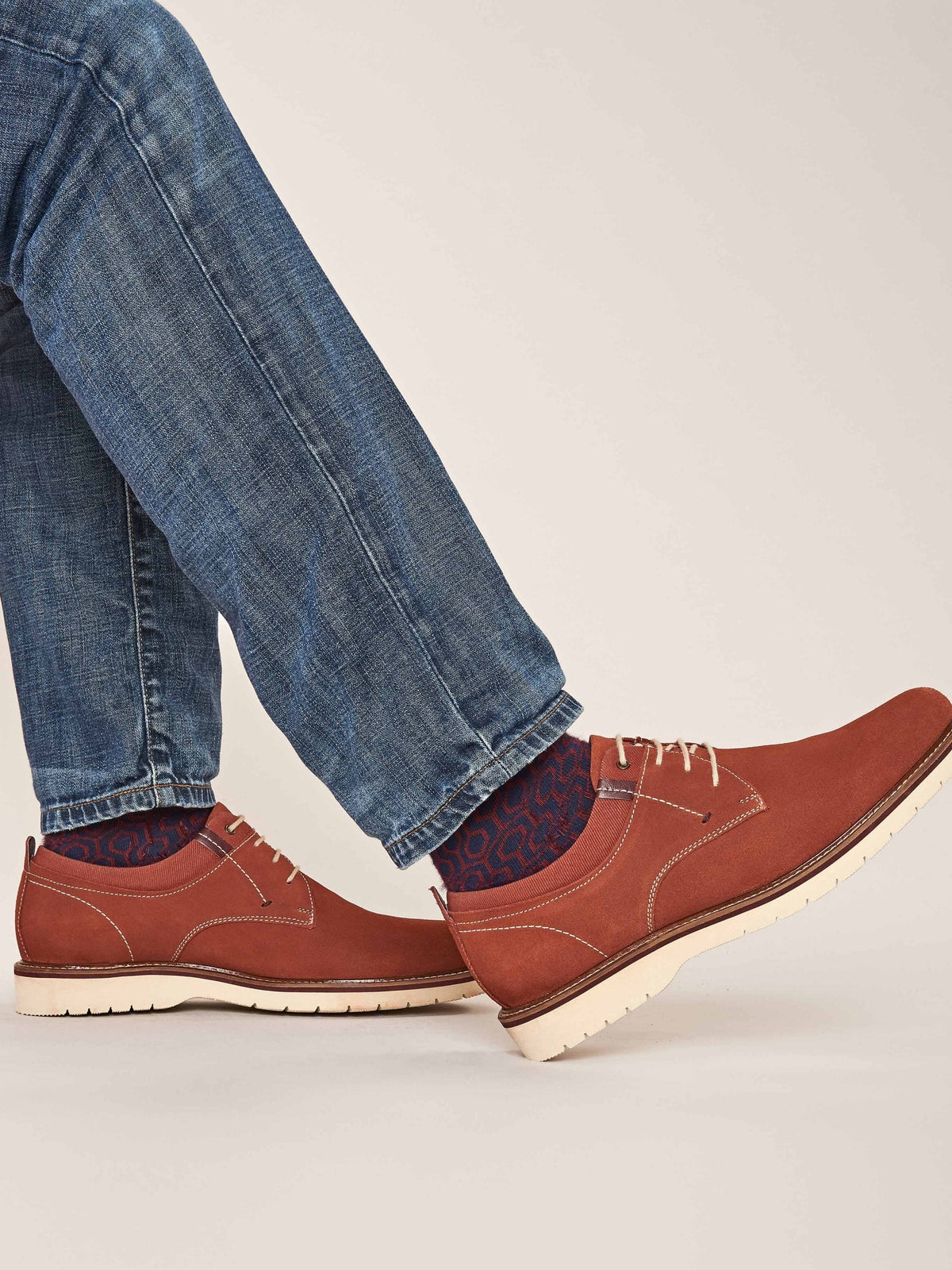 Sento Earth Red PEAT RED EARTH | Red suede shoes | Moshulu – moshulu