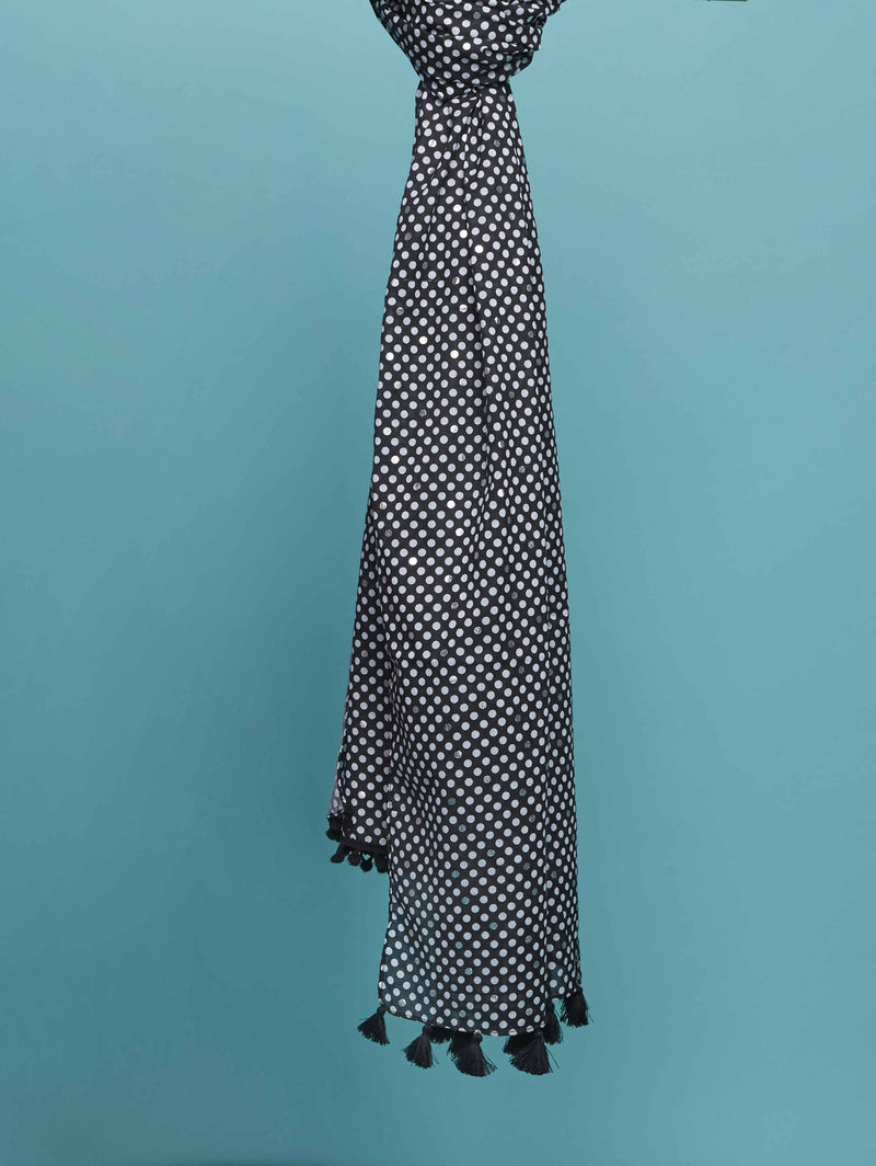 Black SWOOP - SWOOP BLACK POLKA DOT