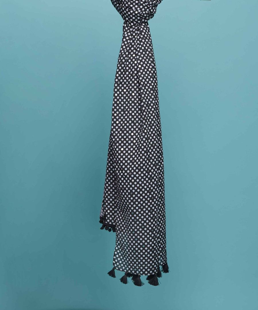 SWOOP BLACK POLKA DOT