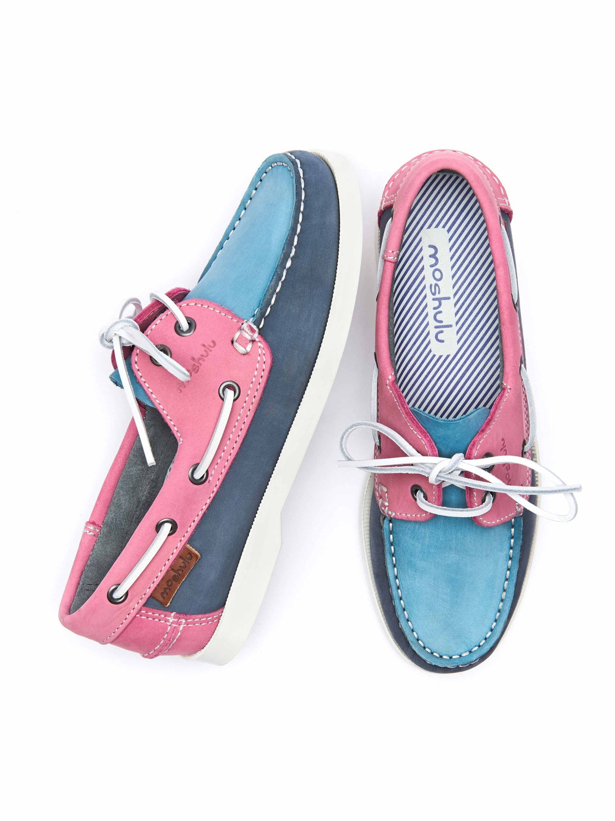 SALCOMBE 3 DENIM/TURQUOISE/FUCHSIA