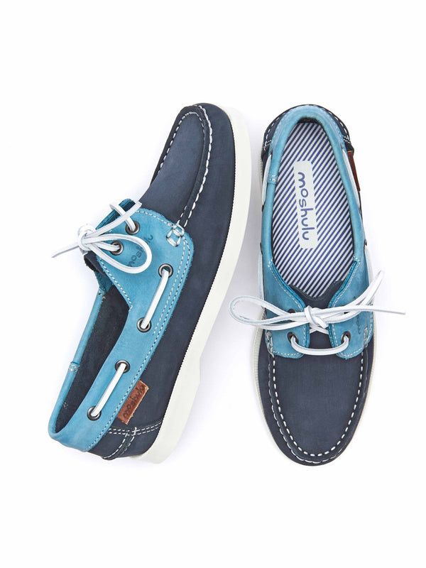 SALCOMBE 3 INDIGO/TURQUOISE