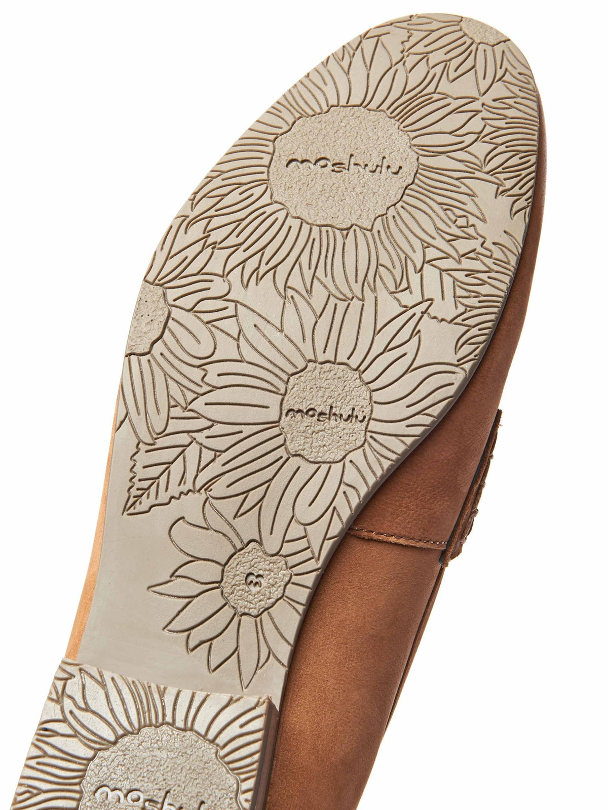 Brown nubuck penny loafer - CHIDORI TAN