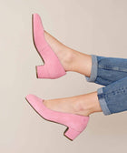 KEEL SUEDE SWEET PEA PINK