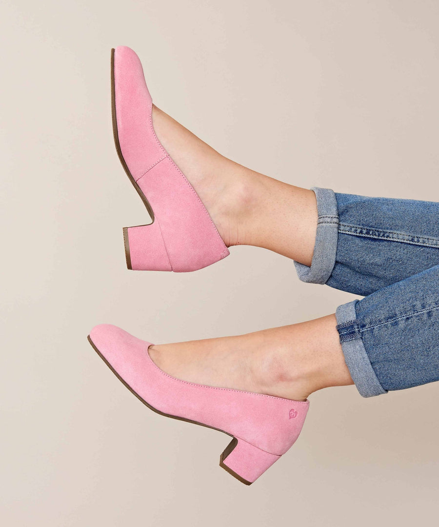 KEEL SUEDE SWEET PEA PINK