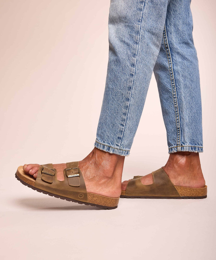 MUNICH WAXY KHAKI BROWN