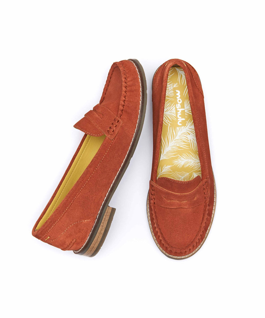 PETREL SUEDE TERRACOTTA