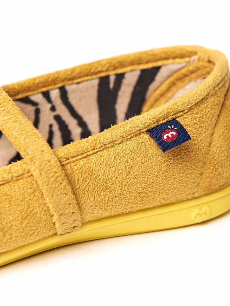 Pink kids colourful ballet slippers - MINI BANOFFEE BLUSH