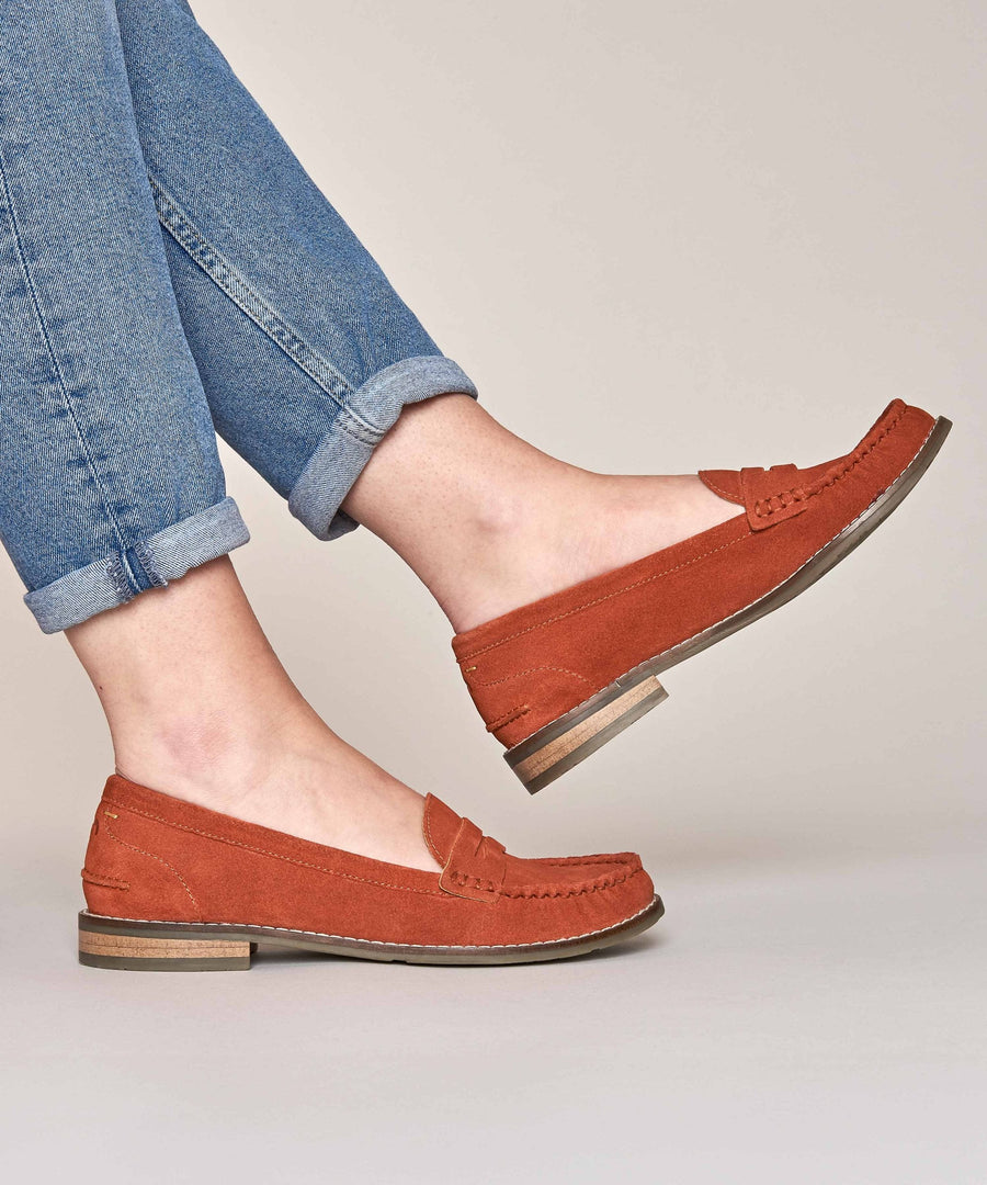 PETREL SUEDE TERRACOTTA