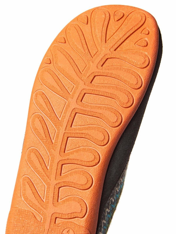 Grey Embroidered Turkish mule slippers - ANVIK GREY