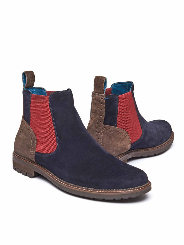 PARRY NAVY SUEDE