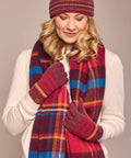 CHAFFINCH GLOVE ZINFANDEL RED  MULTI
