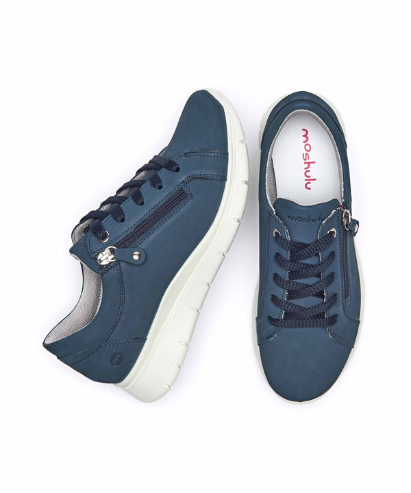 KENSEY INDIGO NUBUCK