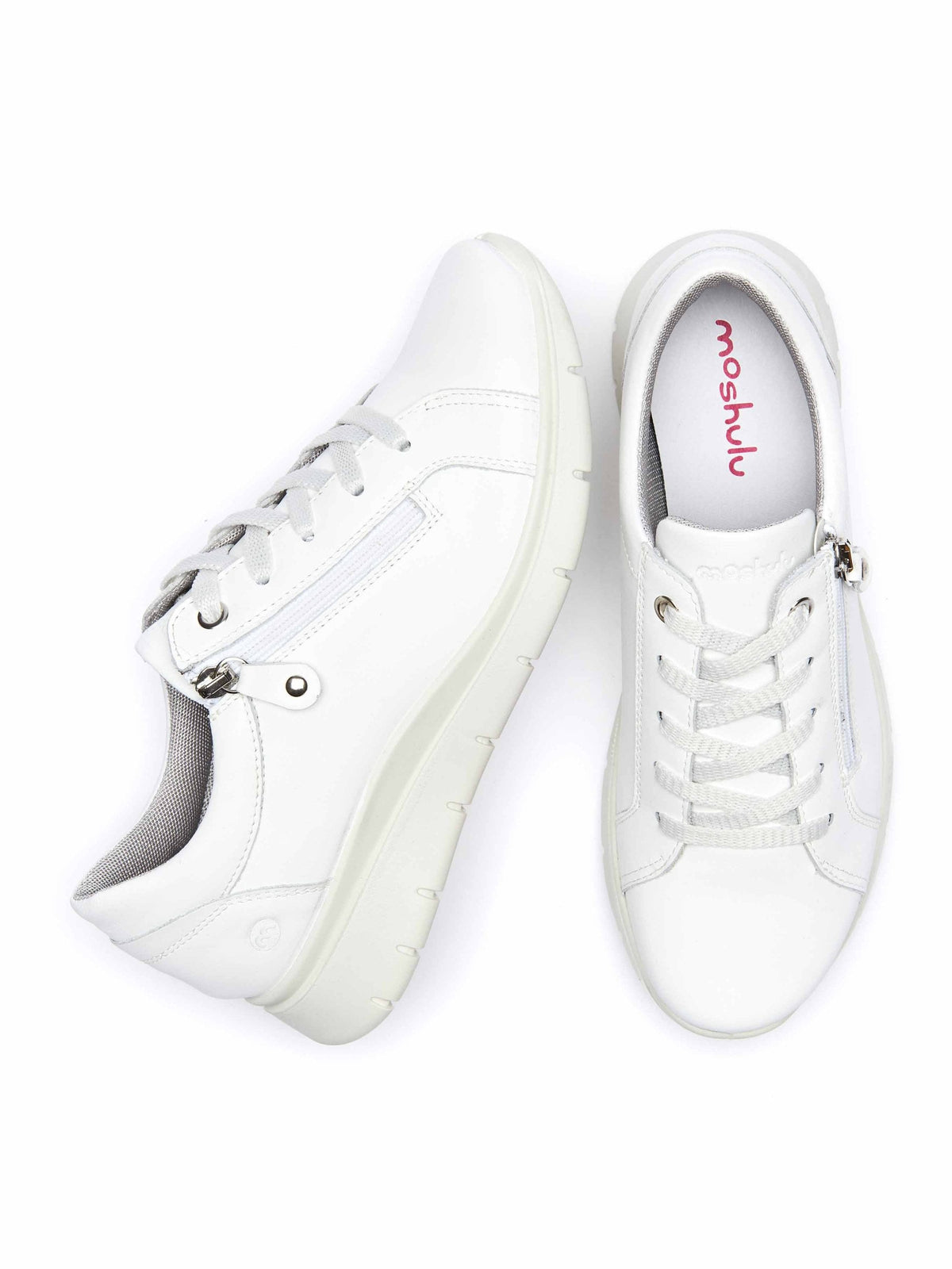 KENSEY WHITE LEATHER