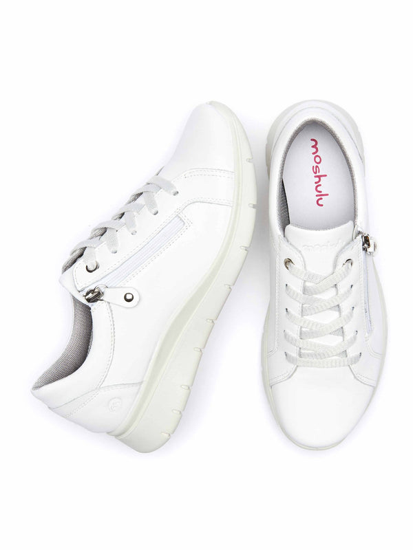 KENSEY WHITE LEATHER