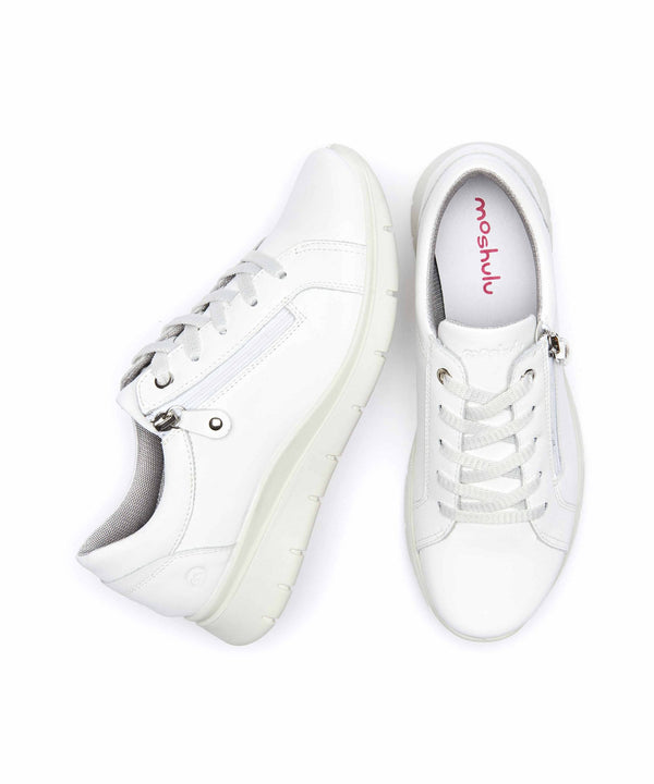 KENSEY WHITE LEATHER