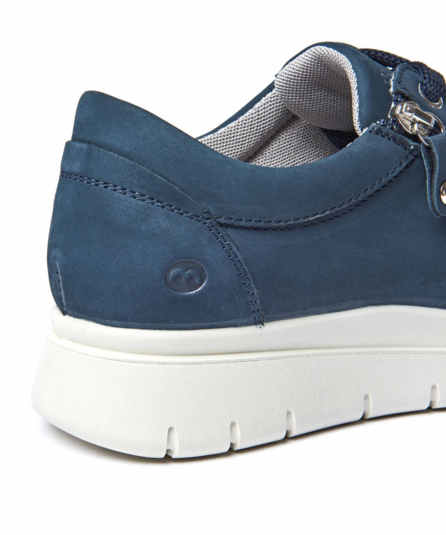 KENSEY INDIGO NUBUCK
