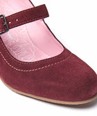BIAMBI SUEDE ZINFANDEL RED