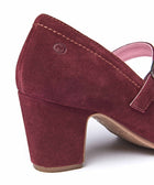 BIAMBI SUEDE ZINFANDEL RED