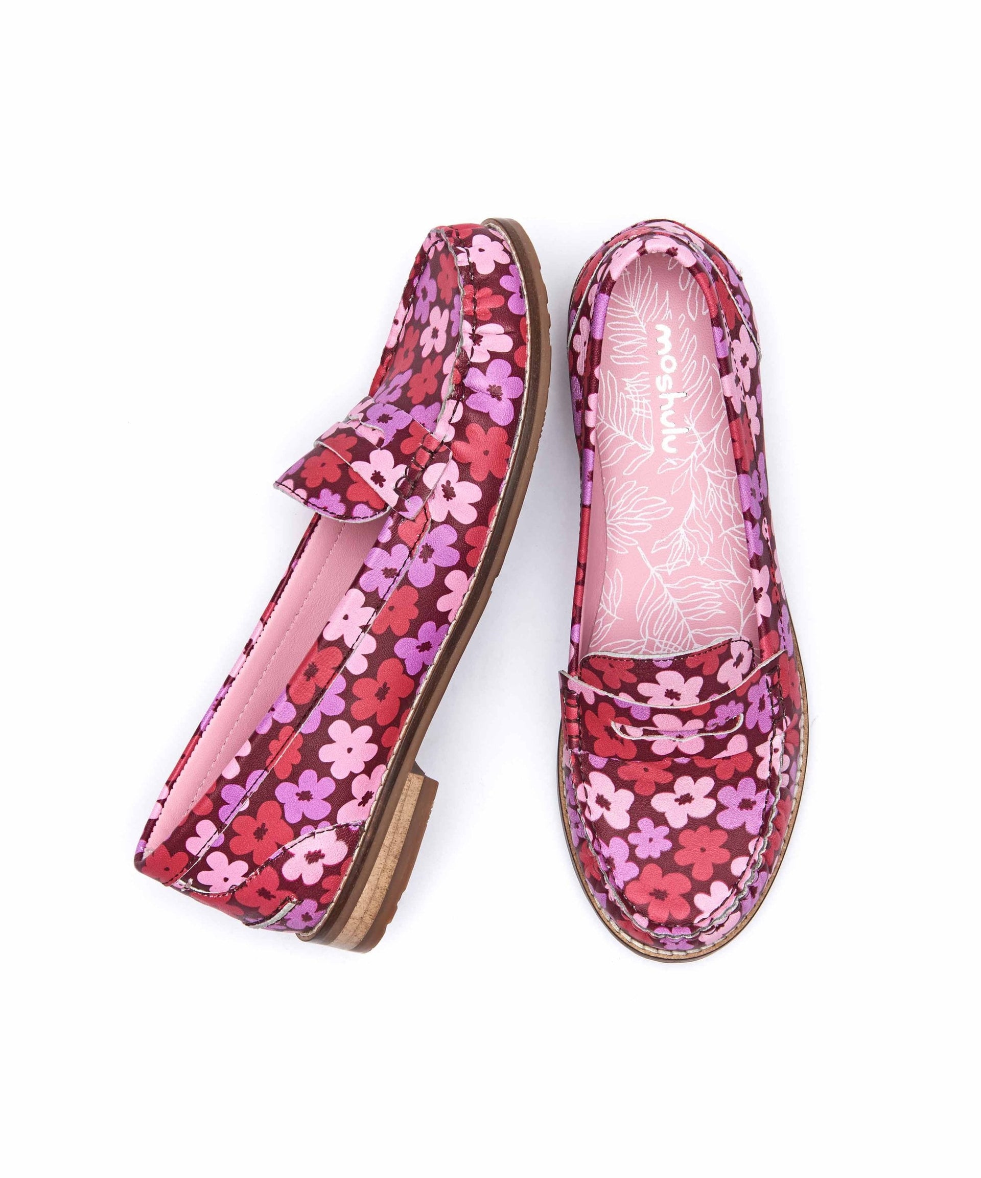 PETREL LEATHER ZINFANDEL BOLD FLORAL