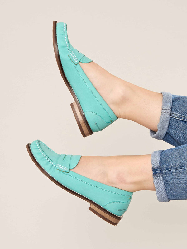 PETREL NUBUCK POOL BLUE