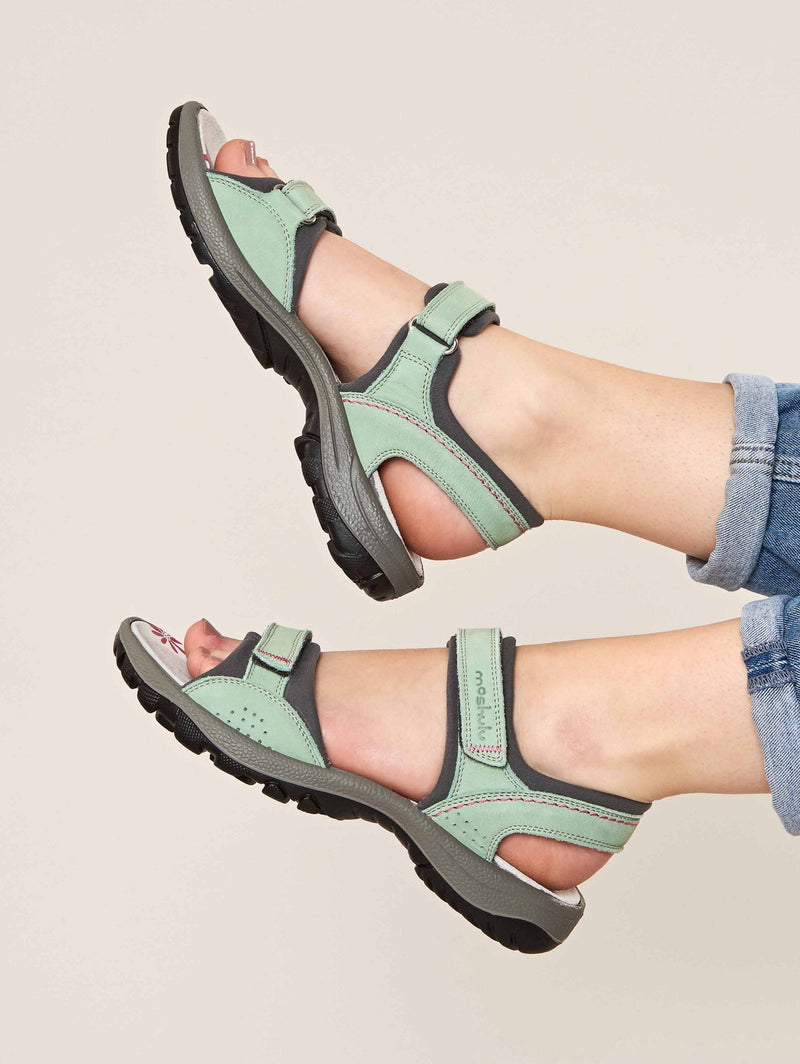 Blue adventure sandals - AVON SEA MIST