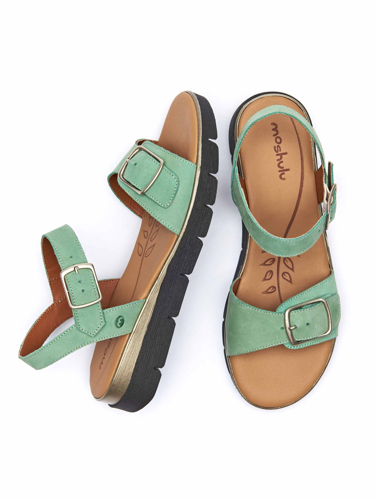 PHILLY GLACIAL GREEN NUBUCK