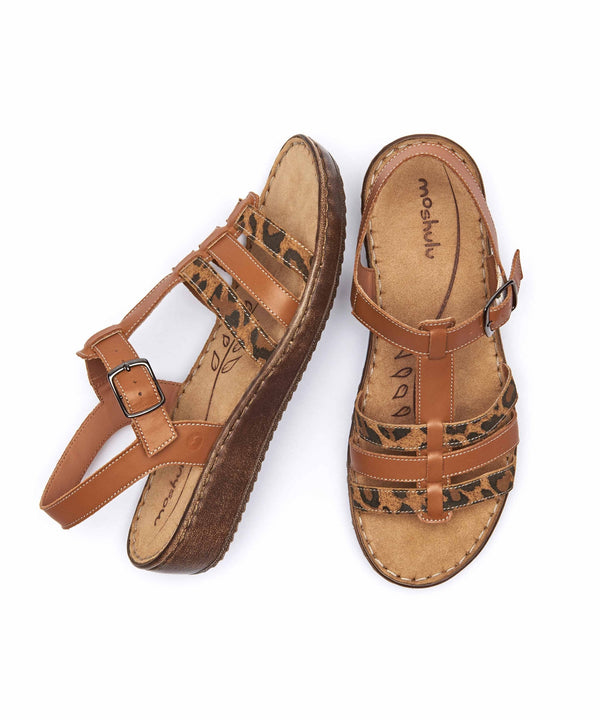 PARADAS TAN/LEOPARD PRINT