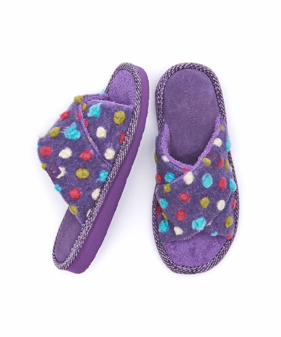 MALIA SLIDE VIOLET