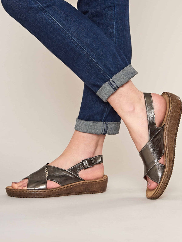 SANTA BARBARA PEWTER METALLIC