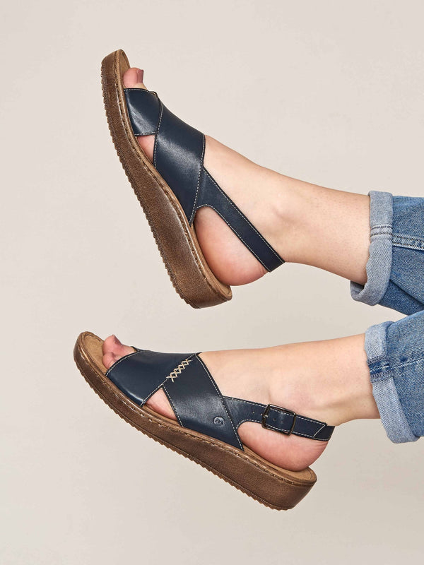 SANTA BARBARA INDIGO LEATHER