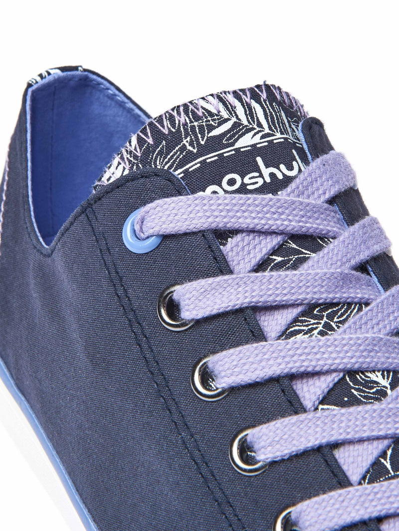 Blue casual lace-up trainers - MARRAKECH 4 AQUA