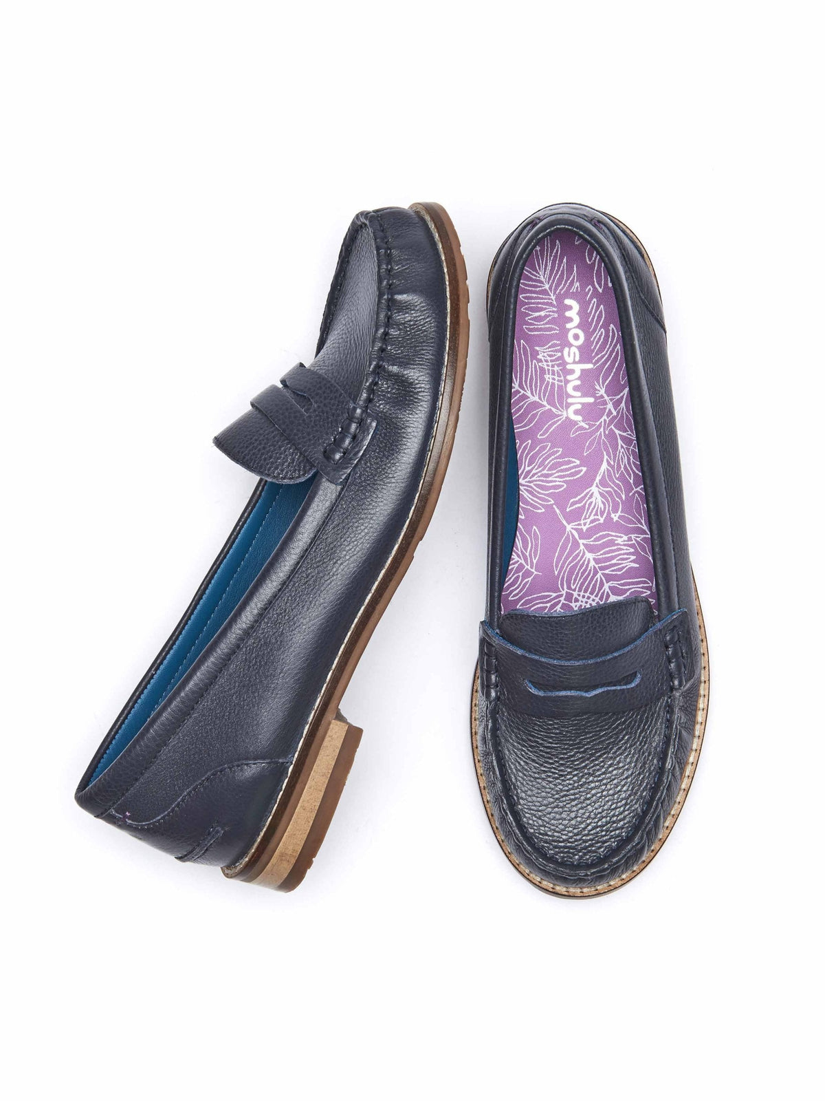 PETREL LEATHER INDIGO