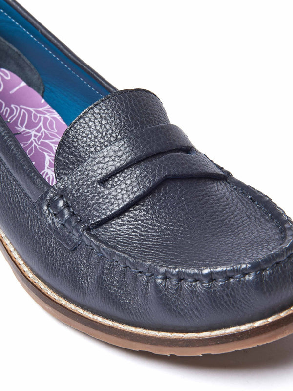 PETREL LEATHER INDIGO