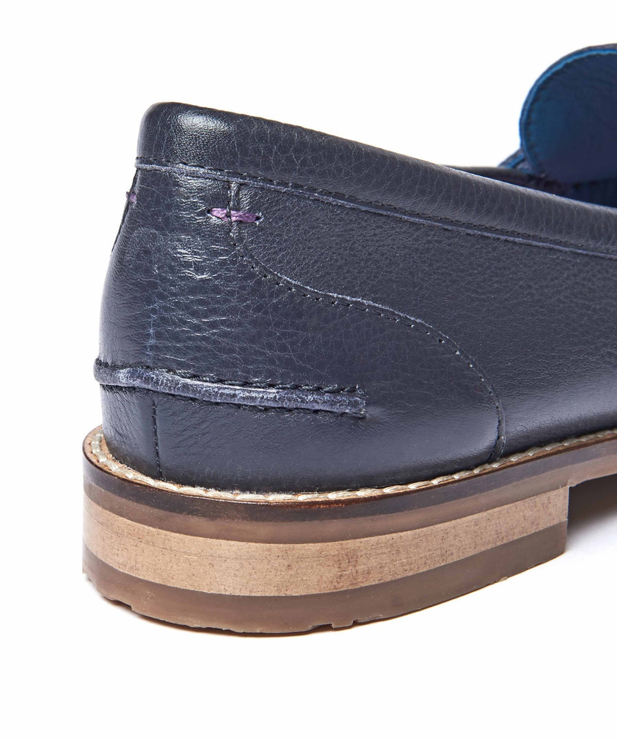 PETREL LEATHER INDIGO