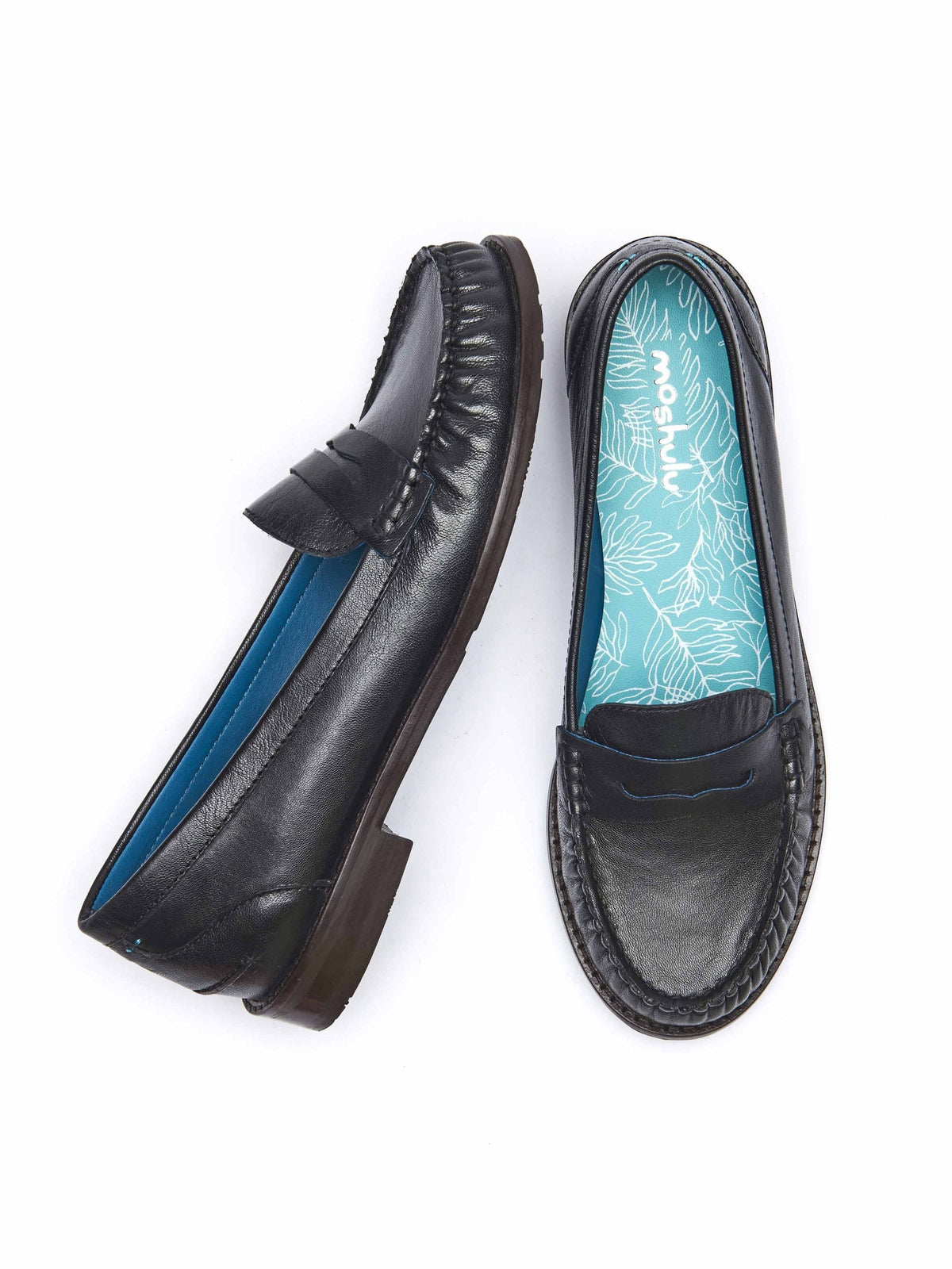 PETREL LEATHER BLACK LEATHER