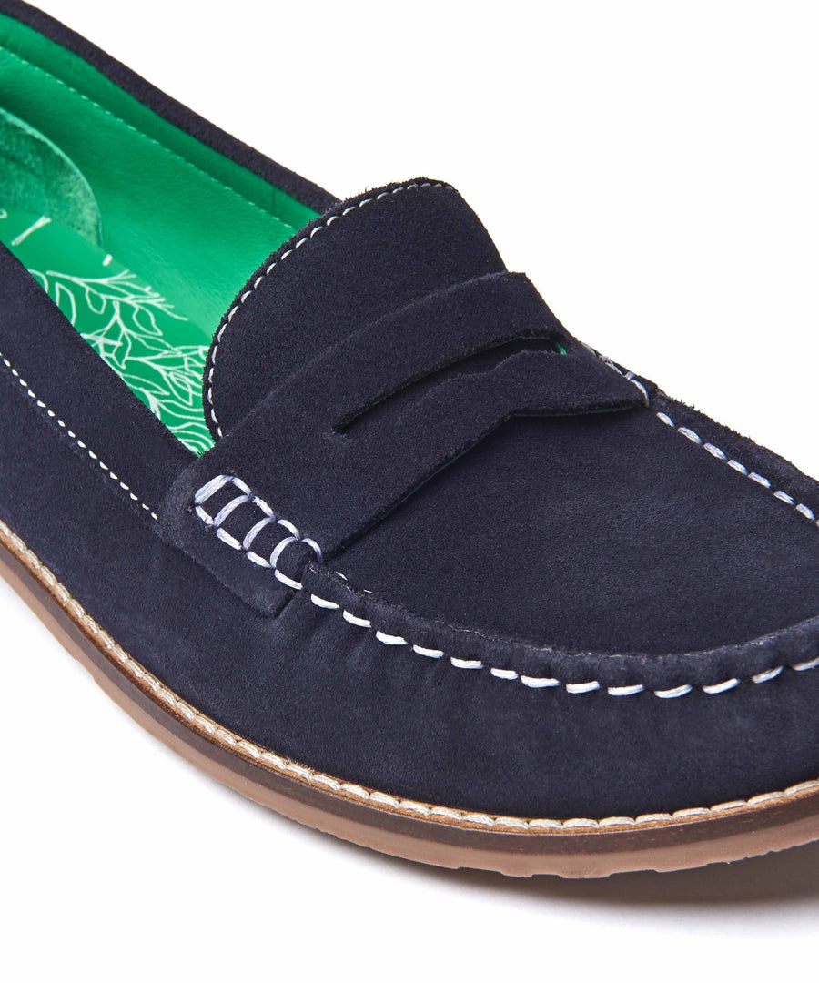 PETREL SUEDE INDIGO