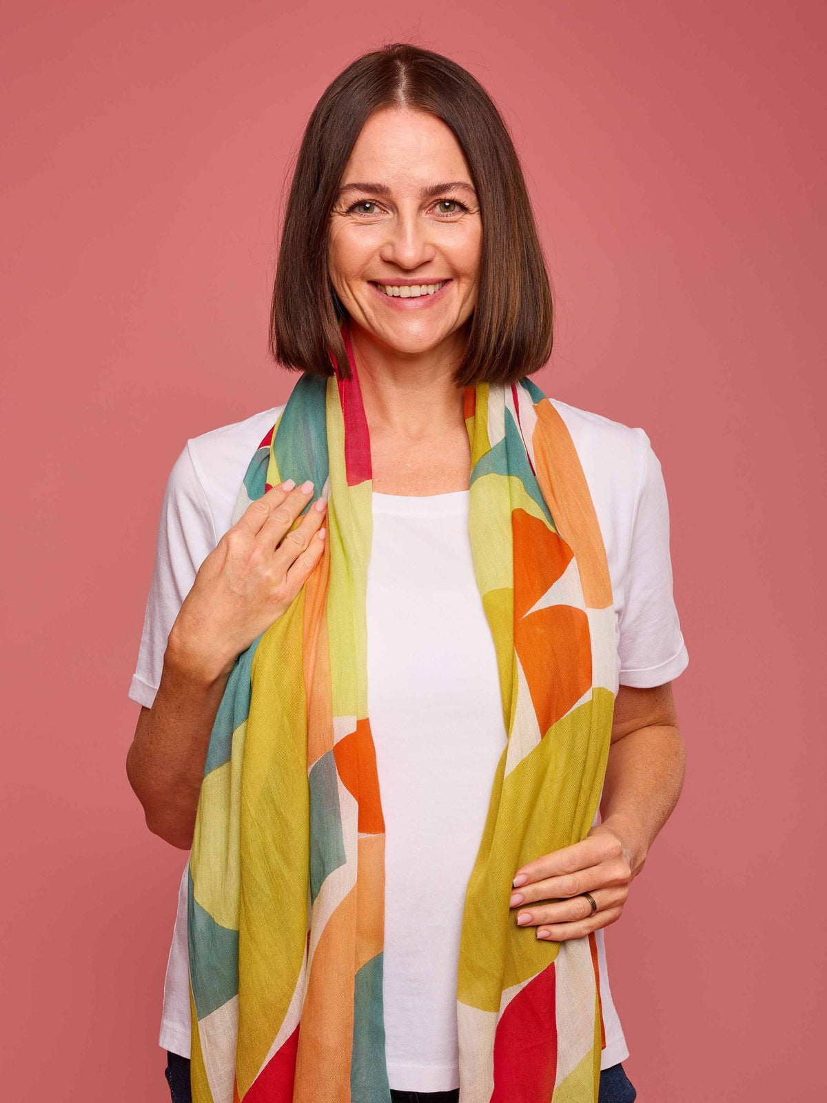 GODWIT RETRO GEO PRINT